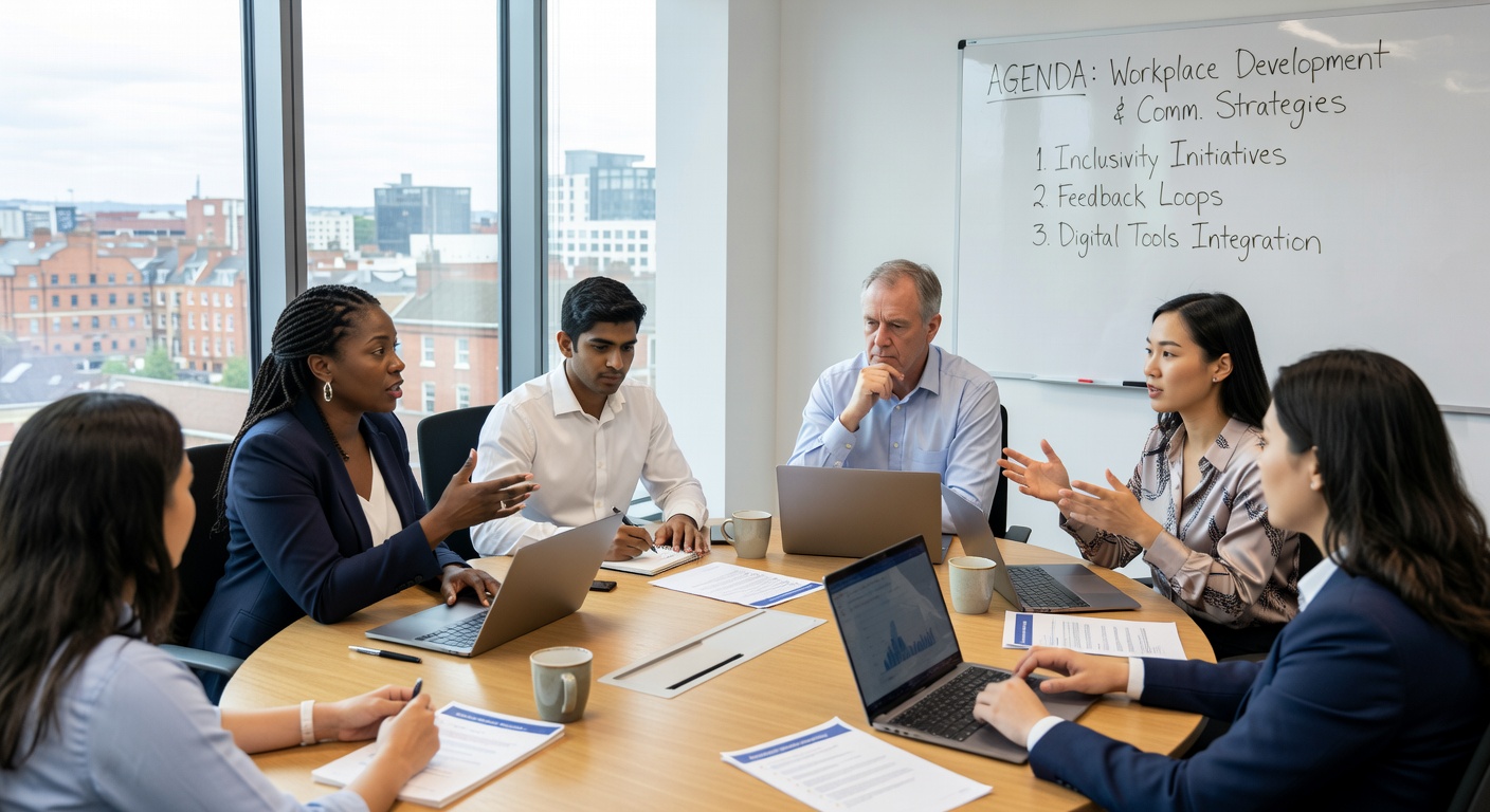 Roundtable leadership discussion in Birmingham